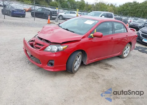 2012 Toyota Corolla S from USA, damaged, VIN 2T1BU4EE6CC893861